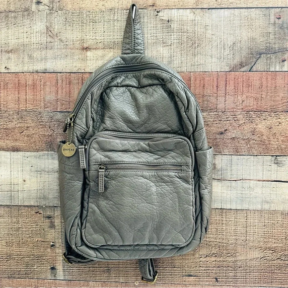 NWOT Ampere Creations Vegan Leather Backpack - Picture 1 of 10